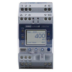 Sterownik Jumo Uz: 20 → 30 V AC/DC wyjście Analogowy 4-wyjściowy