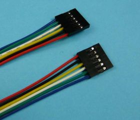 PRZEW.TAŚMA F-F ML 6-PIN 40cm