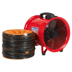 Sealey VEN300 Portable Ventilator &#xD8;300mm with 5m Ducting