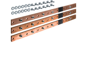 univers Szyna pozioma Cu do rozłączników listwowych NH1/2/3 3-pol. 40x10mm (3 szt) UM04K HAGER