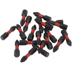 Sealey AK8272 Phillips #2 Impact Power Tool Bits 25mm - 20pc