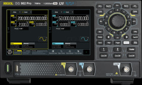 DG902 PRO Funktionsgenerator, Arbiträr, 70 MHz, 2-Kanal