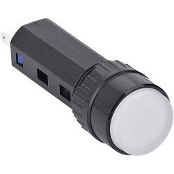 TRU COMPONENTS 140388 LED indicator light White 230VAC Industrial Panel Ind.