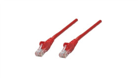 Patch Cord Cat5e Utp 1,0M Czerwony Soho Cca 68344