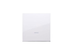 SIMON 54 Klawisz pojedynczy z oczkiem biały do wyłączników przycisków podświetlanych DKW1L/11 KONTAKT SIMON