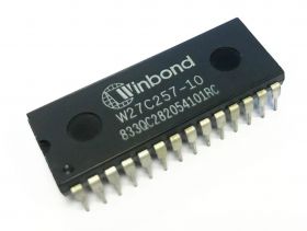 Pamięć EPROM kasowalna elektrycznie W27C257 DIL28 (zam. 27C256) –55°C do 125°C