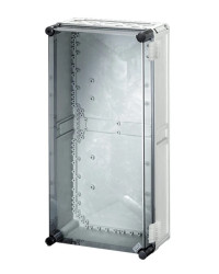 Obudowa Mi z zawiasami, IP 65, wlk.4 - 315x600x170, pokrywa przezroczysta Mi 9400 20001053