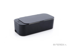 Cyfrowa myjka ultradźwiękowa 450 ml, 40 kHz, czarna