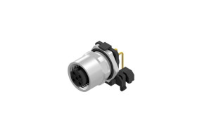 Złącze wielostykowe przemysłowe 5-pinowe M12 Montaż na śrubę Gniazdo CONEC