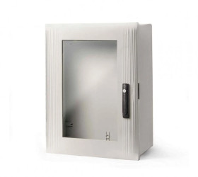 Obudowa STONE 800x600x250 IP66 3P drzwi transparentne, poliester 49168-3P-T