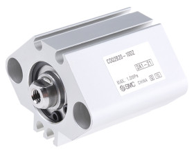 Siłownik kompaktowy skok: 10mm SMC Ø 20mm dwustronnego działania Action 34mm CDQ2B20-10DZ M5