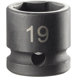 Facom NSS.19A 6-Point Stubby Impact Socket 1/2in Drive 19mm