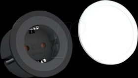 926.000 PIX protective contact with decorative rings in white and black