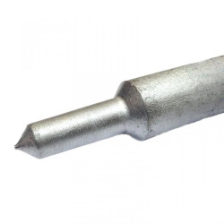 Uziom ocynkowany bezzłączkowy prowadzący 16mm 1,5m grot-grot