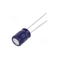 Kondensator elektrolityczny bipolarny 22uF/50V / ECEA1HN220U