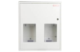 Szafka licznikowa natynkowa/podtynkowa (uniwersalna) 2-licznikowa 1-fazowe 12 modułów IP30 RU-1-2L-12 Z/O