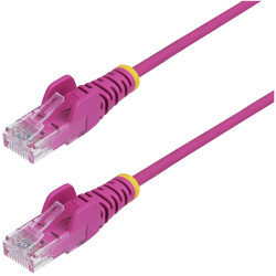 StarTech.com N6PAT100CMPKS 1m Pink Slim CAT6 Ethernet Cable, Snagless
