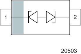 VLIN1626-02G Low Capacitance, Single-Line ESD-Protection Diode in SOD-323