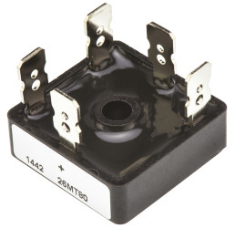 Mostek prostowniczy Trójfazowy 25A 800V Połączenie silikonowe D 63