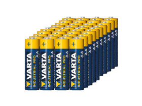 40x Bateria R-06 LR6 AA alkaliczne 1,5V Varta Industrial (folia4)
