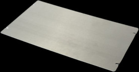 Base plate, aluminum, (L x W x H) 305 x 178 x 1 mm, natural, for series 1444, 1434-127