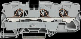 2010-1309 Feed-through terminal block, 3-wire, Ø 0.5 - 10.0 mm