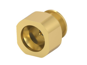 Złącze koncentryczne Montaż na płytce Męski 50Ω typ złącza Złącze SMPM Lutowane