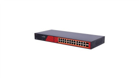 Gigabitowy Przełącznik Hi-Poe 26-Portowy 24Xpoe 2Xuplink Watchdog 300W...