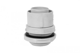 Dławik do rury elastycznej GUS fi 25 mm / MG32 szary IP65