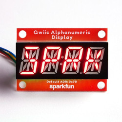SparkFun Qwiic Alphanumeric Display - Red