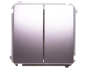 Simon Basic Łącznik świecznikowy, szybkozłącza, stal inox BMW5L.01/21