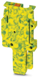 Plug, push-in connection, 0.14-1.5 mm², 1 pole, 17.5 A, 6 kV, yellow/green, 3212675