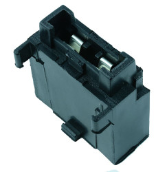 Black Automotive Standard Blade Fuse Holder
