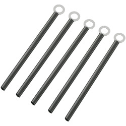 TruComponents 41160 Cable mount Screw fixing Blk 1pcs