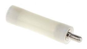 Kołek dystansowy gwint M3 x M3 długość 30mm Nylon 66 Męski/żeński Okrągły RS PRO