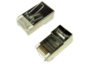 Wtyk RJ45 8p8c FTP6 10 szt.