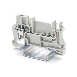 Blok zacisków przelotowych RS PRO poziomy: 1 24 → 12AWGZacisk klatkowy 24A 400 V