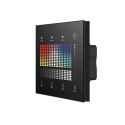 Panel LED naścienny Skydance - RGB+W - 4 strefy - DALI Bus/24V - TD4-4S(B)