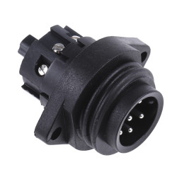 Złącze okrągłe 7-pinowe M3 Panel Gniazdo binder Męski IP67 693