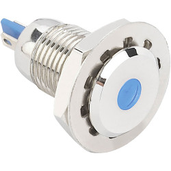 TRU COMPONENTS 149499 LED indicator light Blue 24 V DC/AC Industrial Panel