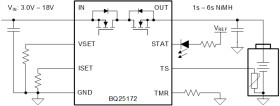 0.8-A, one- to six-cell NiMH stand-alone linear charger in a QFN package