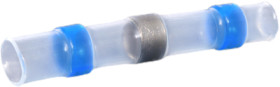 Solder connector with heat shrink insulation, 1.5-2.5 mm², blue, 40 mm, 22C463