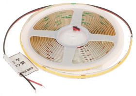 Taśma LED-COB-24V/8W-WW/5M - 3000K