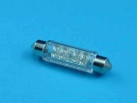 SV-8,5 12V 42mm BIAŁA 11x42mm 9xLED