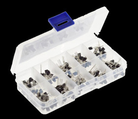 Opencircuit Transistor kit 200 stuks - 10 values