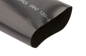 Rura termokurczliwa pogrubiana z klejem, czarna, SRH2 120-34 1000mm, 127431