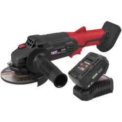Sealey CP20VAGBKIT1 Cordless Angle Grinder Kit &#xD8;115mm 20V 4Ah SV20 Series