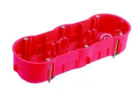 Puszka końcowa PK60 potrójna do płyt gipsowych A.0041A /50szt./