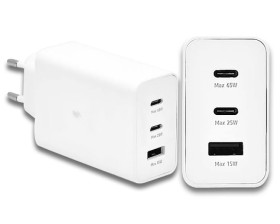 Ładowarka sieciowa 2xUSB-C 1xUSB 65W CB-16908