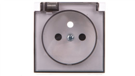 Simon 54 Pokrywa Gniazda Do Wersji Ip44 Z Przesłonami Z Klapką Transparentną...